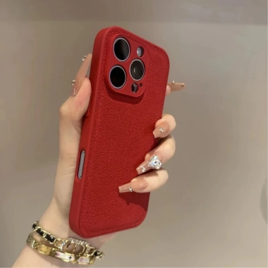 Ốp iPhone Hố Trăng Đỏ Cao Cấp - Bảo Vệ Camera, Chống Sốc, Chống Rơi, Tương Thích 11-16 - Giá Ưu Đãi 73.440₫