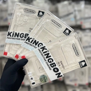 Ốp iPhone KiNGBON Lưng Cứng Viền Dẻo Bảo Vệ Camera Trong Suốt Chống Ố Vàng cho iPhone 12-15 Pro Max - Giá chỉ 59.000 VND 7