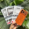 Ốp iPhone KiNGBON PC Màu Trong Nhám, hỗ trợ sạc không dây, cho iPhone 12-17 Pro Max - Giá 119.000₫