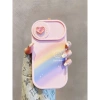 Ốp iPhone nắp trượt Tim Be Love cầu vồng gắn kẹo ngọt, tương thích iPhone 6-14 Pro/Plus/Promax – Giá 38.000đ 3
