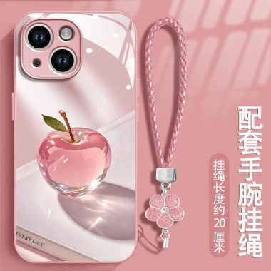 Ốp iPhone Pha lê Hồng - Chống rơi, Full Pack, Cho iPhone 16-15 Pro Max/14/13/12/11 Pro Max/XS Max/XR - 68.515₫