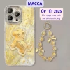 Ốp iPhone Tết 2.026 may mắn ngựa vàng mã đáo thành công Full dòng 7 Plus 17PM có dây đeo giá 67.5k