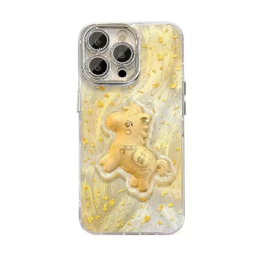 Ốp iPhone Tết 2.026 may mắn ngựa vàng mã đáo thành công Full dòng 7 Plus 17PM có dây đeo giá 67.5k