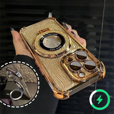 Ốp iPhone Titan Sa Mạc, TPU Mềm Chống Sốc, Nắp Ống Kính Vô Hình cho iPhone 15/16 Pro Max
