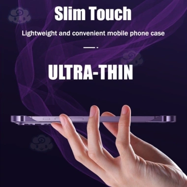Ốp iPhone Titanium không viền, bảo vệ camera, gấp – iPhone 16/15/14/13/12/11, 39.000₫