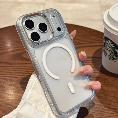 Ốp iPhone Trong Suốt Chống Sốc Mạ Sang Trọng - 193.500 cho iPhone 12-17 Pro Max