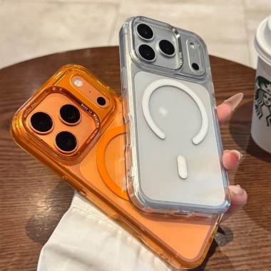 Ốp iPhone Trong Suốt Chống Sốc Mạ Sang Trọng - 193.500 cho iPhone 12-17 Pro Max