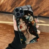 Ốp Kính 3D Cô Gái và Hoa Đẹp Dành Cho iPhone 13,12,11,XS Max,Pro Max - Giá 69k 8