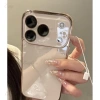 Ốp kính Ins nhạy cảm cho iPhone 13-17 ProMax, chống trượt, chống rơi, mặt sau 3