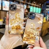 Ốp Kính Ngựa Vàng Đen Mỏng iPhone 17/16/15/14/13/12/11/8/7/6s/XR/Pro Max 68.000 VND 2