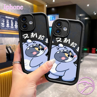 Ốp lưng con mèo silicon TPU mềm cho iPhone 13/14/15/16, bảo da, giá chỉ 23.900₫