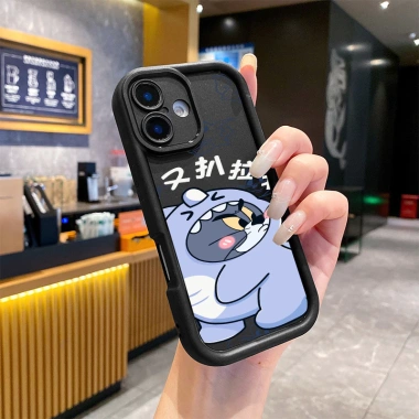 Ốp lưng con mèo silicon TPU mềm cho iPhone 13/14/15/16, bảo da, giá chỉ 23.900₫