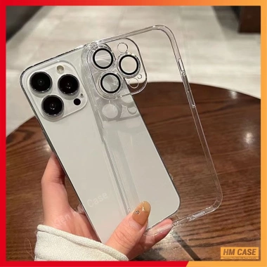Ốp Lưng Cứng Trong Suốt iPhone 17 Pro Max – Kèm Lens Bảo Vệ, Giá chỉ 32.000₫