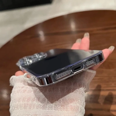 Ốp Lưng Cứng Trong Suốt iPhone 17 Pro Max – Kèm Lens Bảo Vệ, Giá chỉ 32.000₫