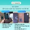 Ốp lưng da cao cấp TAHATO nắp gập 2 mặt khóa cài cho iPhone 6/7/8/7 Plus/13/14/15 Pro Max, có khe thẻ – giá 55.800₫ 5
