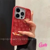 Ốp Lưng Da Mềm iPhone 17-11 Pro Max XR XS Max - Màu Đỏ Năm Mới, Giá 27.900₫ 5