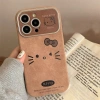 Ốp Lưng Da Nâu Sang Trọng Cho iPhone 17/16/15/14 - Bảo Vệ Đệm Mềm, Giá 55.300₫ 5