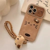 Ốp Lưng Da Nâu Sang Trọng Cho iPhone 17/16/15/14 - Bảo Vệ Đệm Mềm, Giá 55.300₫ 7