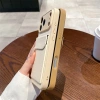 Ốp lưng da sỏi sang trọng cho iPhone 17/16/15/14 Pro Max - Chống sốc, cứng, ngăn thẻ - Giá 107.352đ 5