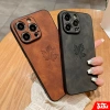 Ốp lưng da thật TuTu Luxury trọn gói cho iPhone 17/16/15/14/13/12/11 Pro Max Plus 16E, chống rơi, chống bụi, sang trọng 5