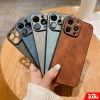 Ốp lưng da thật TuTu Luxury trọn gói cho iPhone 17/16/15/14/13/12/11 Pro Max Plus 16E, chống rơi, chống bụi, sang trọng 8