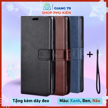 Ốp Lưng Da Ví Lật IPHONE Các Đời Máy - Hai Mặt Chất Lượng Cao, Khóa Nam Châm Sang Trọng, Tiện Dụng 58k 2