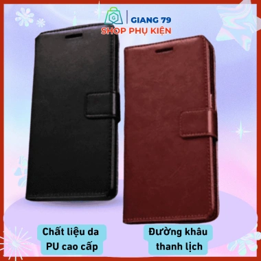 Ốp Lưng Da Ví Lật IPHONE Các Đời Máy - Hai Mặt Chất Lượng Cao, Khóa Nam Châm Sang Trọng, Tiện Dụng 58k 3