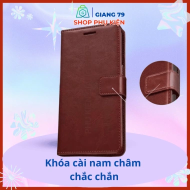Ốp Lưng Da Ví Lật IPHONE Các Đời Máy - Hai Mặt Chất Lượng Cao, Khóa Nam Châm Sang Trọng, Tiện Dụng 58k 6