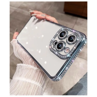 Ốp lưng điện thoại màu tím đậm bảo vệ toàn ống kính cho iPhone 16 15 14 13 12 11 Pro Max giá 154.440 VND