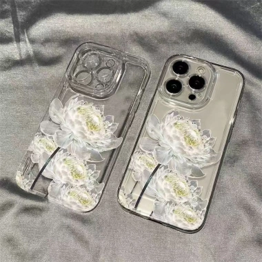 Ốp lưng hoa sen lãng mạn cho iPhone 7/XS Max – Trong suốt silicone, chống sốc, giá 54k Ốp lưng hoa sen lãng mạn cho iPhone 7/XS Max – Trong suốt silicone, chống sốc, giá 54k