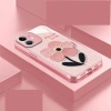 Ốp lưng iPhone 11-17 Pro Max: Vỏ cứng và thủy tinh, hình hoa, hoạt hình dễ thương, dây đeo, chống rơi, giảm giá 21% 6