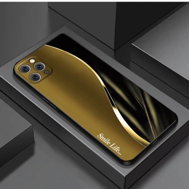 Ốp lưng iPhone 11/11 Pro/Pro Max viền vuông, bảo vệ camera, họa tiết Smile, giá 49.200₫ 6