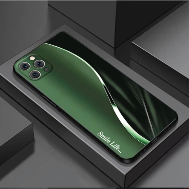 Ốp lưng iPhone 11/11 Pro/Pro Max viền vuông, bảo vệ camera, họa tiết Smile, giá 49.200₫ 10