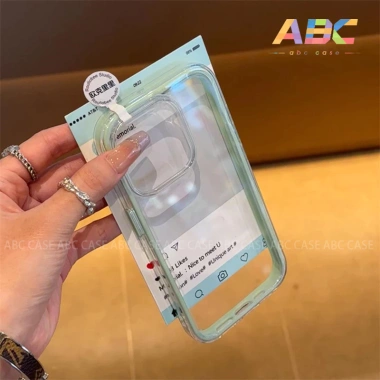 Ốp lưng iPhone 12‑16 Pro Max trong suốt, chống rơi, đa màu, chỉ 50.000₫