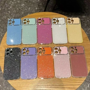 Ốp lưng iPhone 13 14 15 16 17 Pro Max màu cam sang trọng, lấp lánh, dễ thương, bảo vệ cao cấp 2 Ốp lưng iPhone 13 14 15 16 17 Pro Max màu cam sang trọng, lấp lánh, dễ thương, bảo vệ cao cấp 2