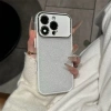 Ốp lưng iPhone 13 14 15 16 17 Pro Max màu cam sang trọng, lấp lánh, dễ thương, bảo vệ cao cấp 4