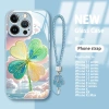Ốp lưng iPhone 17 Pro Max và các iPhone - Vỏ kính cứng, dây đeo, màu Cỏ tháng 4, chống rơi, chống sốc - Giá 105.599₫