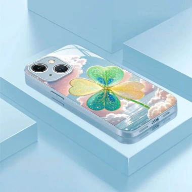 Ốp lưng iPhone 17 Pro Max và các iPhone - Vỏ kính cứng, dây đeo, màu Cỏ tháng 4, chống rơi, chống sốc - Giá 105.599₫