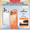 Ốp lưng iPhone 17 Pro/Pro Max LIKGUS trong suốt, nút camera control, sạc không dây, chống sốc - 219k
