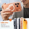 Ốp lưng iPhone 17 Pro/Pro Max LIKGUS trong suốt, nút camera control, sạc không dây, chống sốc - 219k 8