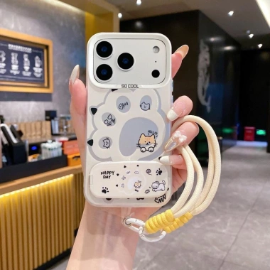 Ốp lưng iPhone 17/17Pro/17ProMax/15/16 hoạt hình dễ thương nữ, chống xước, chống rơi - Giá ưu đãi 58.837đ