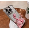 Ốp lưng iPhone bảo vệ bốn góc gấu hồng, tương thích iPhone 7‑XS‑XR‑11‑12‑13‑14‑15‑16 Pro Max Plus, giá chỉ 39.200₫ 6
