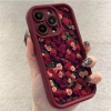 Ốp lưng iPhone bụi hoa hồng - Tương thích iPhone 16 Pro Max, 15, 14 Plus, 13, 12, 11, 7, XR, XS - Giá chỉ 36.000đ 3