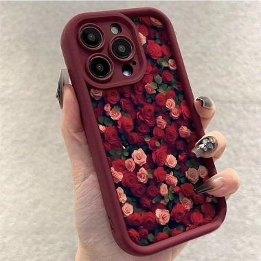 Ốp lưng iPhone bụi hoa hồng - Tương thích iPhone 16 Pro Max, 15, 14 Plus, 13, 12, 11, 7, XR, XS - Giá chỉ 36.000đ 6 Ốp lưng iPhone bụi hoa hồng - Tương thích iPhone 16 Pro Max, 15, 14 Plus, 13, 12, 11, 7, XR, XS - Giá chỉ 36.000đ 6