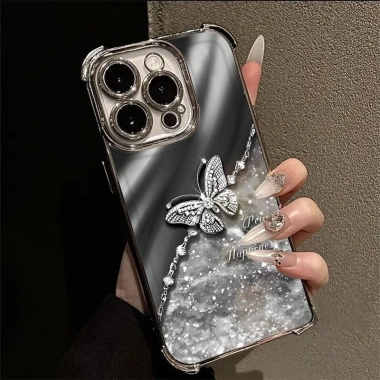 Ốp lưng iPhone Bướm Bling Sang Trọng - Dùng cho iPhone 7-16 Pro Max, Giá ưu đãi 35.840 VND 6