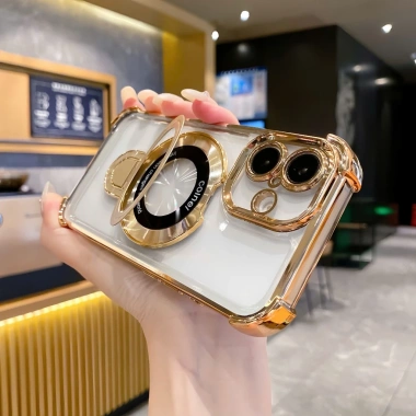 Ốp Lưng iPhone Cao Cấp Giá Đỡ Bảo Vệ Camera Sang Trọng 11-17 Plus Pro Max Giá 57.300