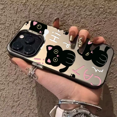 Ốp lưng iPhone CAT TPU mềm cho iPhone 13‑17, 6‑8, X‑XS‑XR‑Max, giảm còn 28.900₫