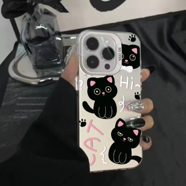 Ốp lưng iPhone CAT TPU mềm cho iPhone 13‑17, 6‑8, X‑XS‑XR‑Max, giảm còn 28.900₫