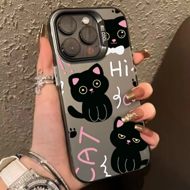 Ốp lưng iPhone CAT TPU mềm cho iPhone 13‑17, 6‑8, X‑XS‑XR‑Max, giảm còn 28.900₫