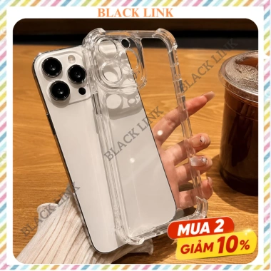 Ốp lưng iPhone chống sốc, bảo vệ camera - 7/8 Plus, X, XS, XR, 11‑15, 16.108₫